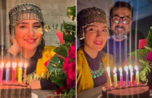 اولین جشن تولد مونا کرمی همسر سپند امیرسلیمانی