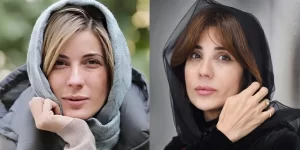 صحبت‌های سارا بهرامی درباره علت تغییرات ظاهری‌اش در نشست خبری فیلم «خاتی»