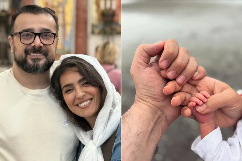 در میانه جنگ فرزند سپند امیرسلیمانی و مونا کرمی به دنیا آمد