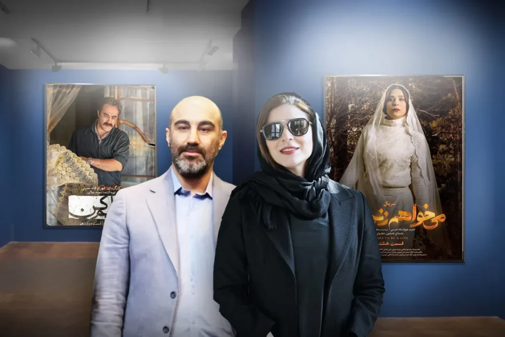 محسن تنابنده و سحر دولتشاهی در سریال «کندو»