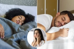 این نحوه خوابیدن شما را پیرتر نشان می‌دهد