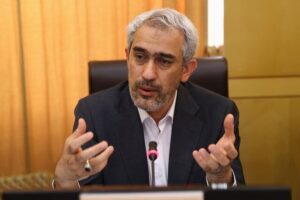 انگلیسی حرف زدن وزیر اقتصاد با یک فعال اقتصادی چینی