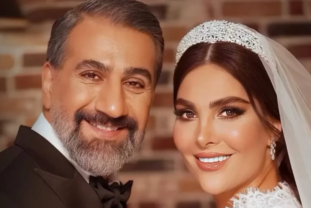 رونمایی از چهره همسر محمد نادری در کلیپ عروسیشان