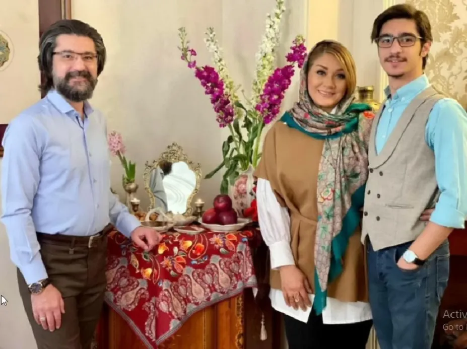 گریه‌های امیرحسین مدرس در فرودگاه برای مهاجرت پسرش ایلیا