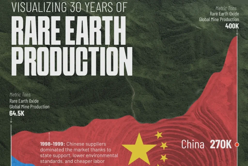 نبرد جهانی بر سر عناصر نادر خاکی؛ چین در اوج، آمریکا در بازگشت