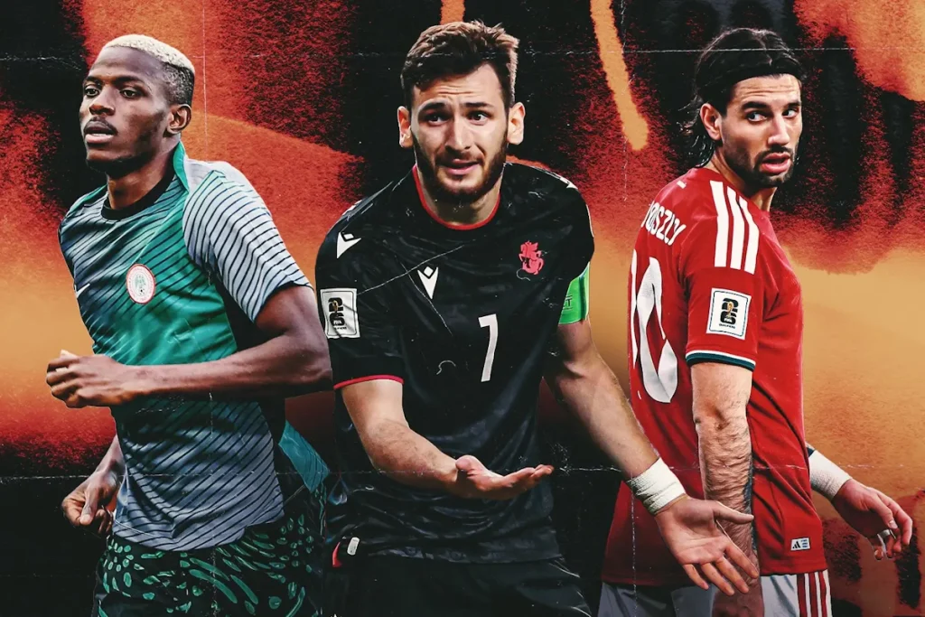 ستارههایی که جام جهانی ۲۰۲۶ را از دست خواهند داد - تیم منتخب ۱۱ نفره بازیکنان ستارهای که در جام جهانی ۲۰۲۶ حضور ندارند