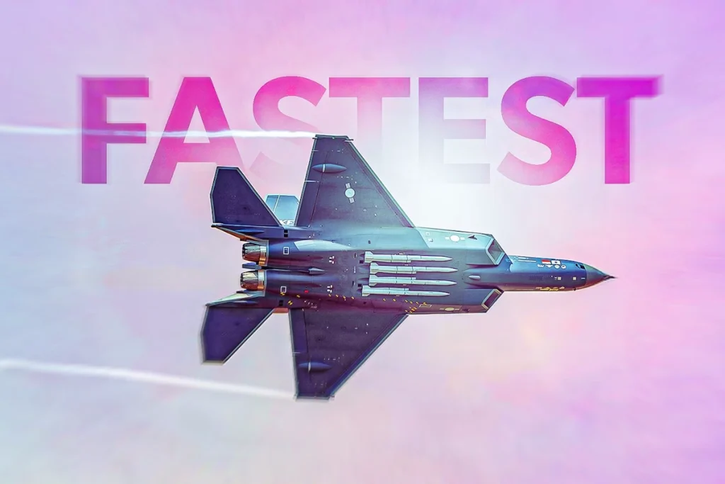 ۵ فروند از سریع‌ترین جنگنده‌های ساخت آمریکا