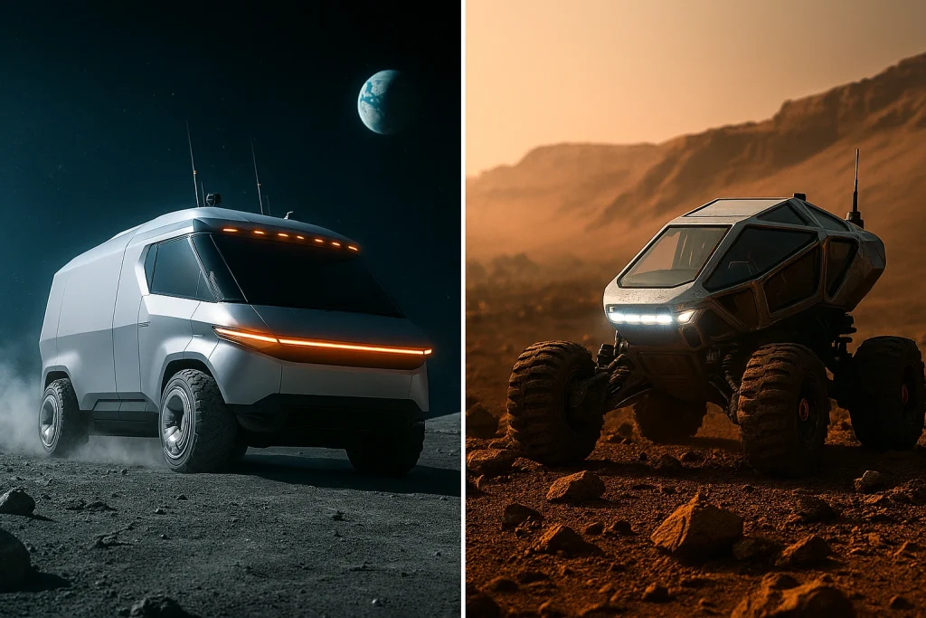 ماهنوردها و مریخنوردهای آینده چه شکلی خواهند بود؟