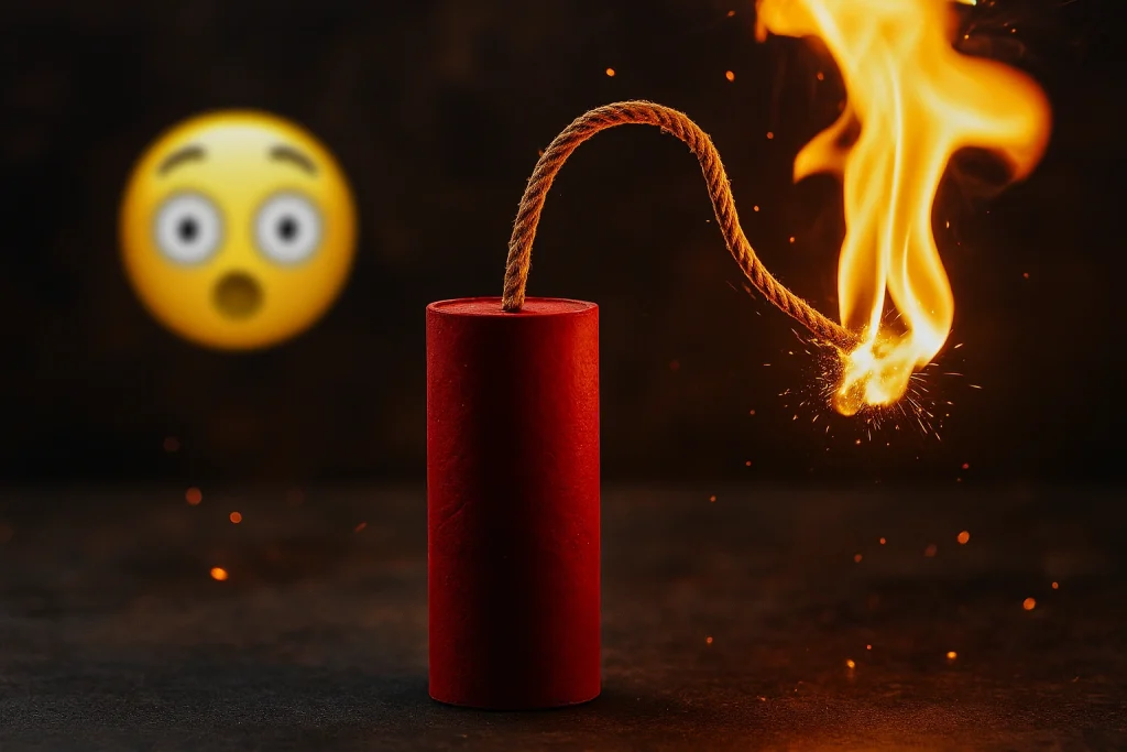 راز ایموجی دینامیت چیست؟ معنی جدید و عجیب 🧨در سال ۲۰۲۵