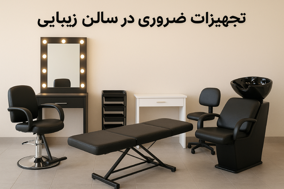 تجهیزات ضروری در سالن زیبایی
