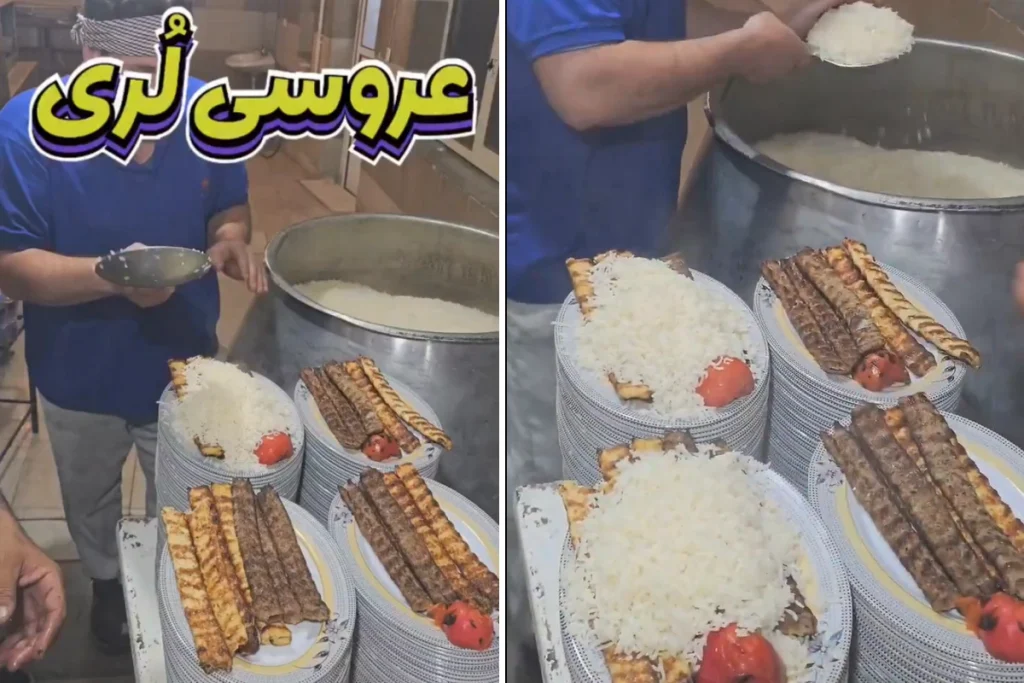 پذیرایی غیرمعمول یک عروسی در یاسوج سوژه کاربران شبکههای اجتماعی شد