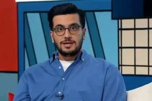 اولین حضور امیرحسین قیاسی و همسرش در جشن حافظ