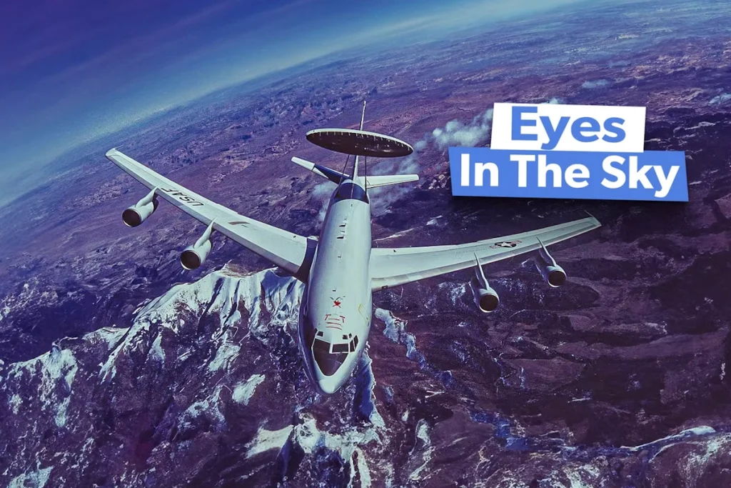 نگاهی به هواپیمای آواکس E-3 Sentry ملقب به «چشم در آسمان»