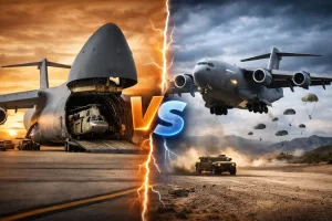 نگاهی به تفاوت‌های عمده بین هواپیماهای ترابری C-17 Globemaster و C-5 Galaxy