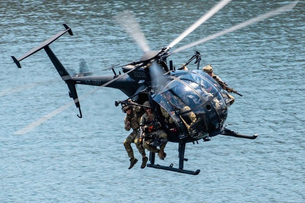 هلیکوپتر AH-6 Little Bird ملقب به «تخم‌مرغ قاتل» که در ۷ دقیقه مونتاژ می‌شود