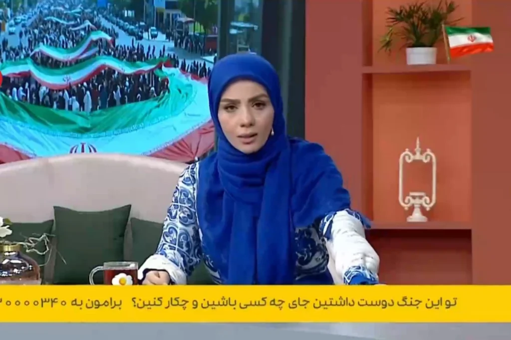 مجری صداوسیما: مردم باید گرانی‌ها را در شرایط جنگی تحمل کنند
