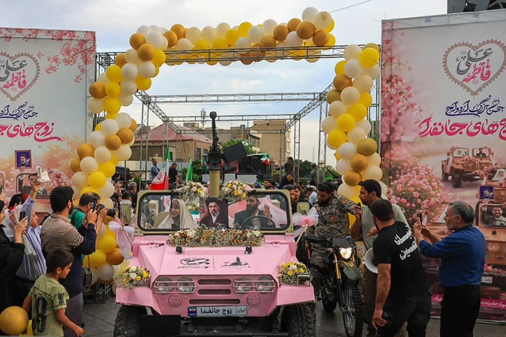 جشن ازدواج زوجهای جانفدا