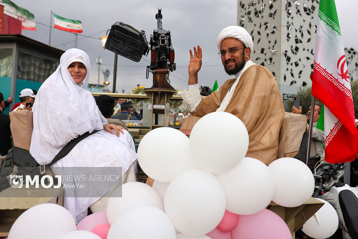 جشن ازدواج زوجهای جانفدا