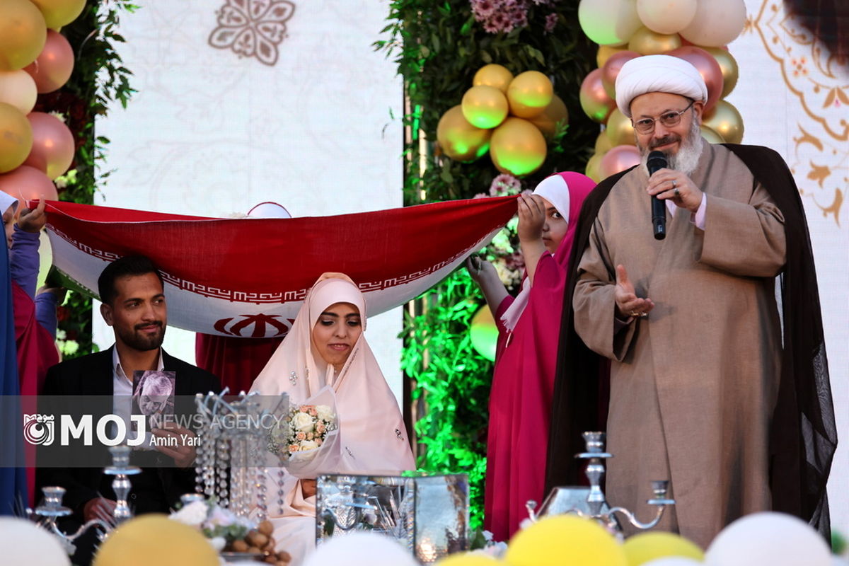جشن ازدواج زوجهای جانفدا