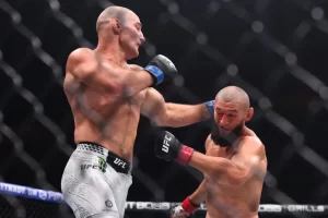 شان استریکلند با تحمیل اولین شکست حمزه چیمایف قهرمان میان وزن UFC شد