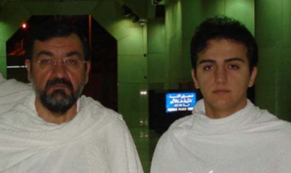 احمد رضایی میرقائد و مسحن رضایی در حج