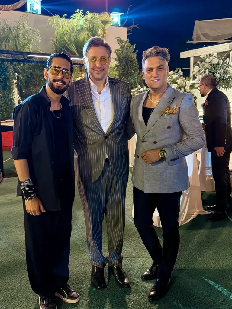 جشن عروسی لاکچری سامان گوران با حضور چهرههای سرشناس برگزار شد