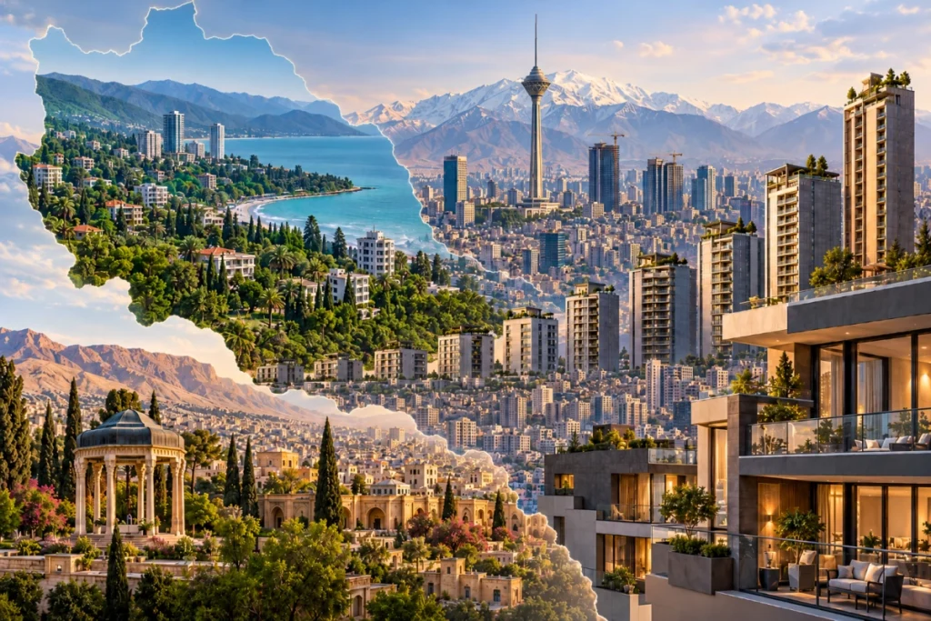 تهران رکورددار قیمت مسکن در ایران؛ رامسر گران‌تر از مشهد و اصفهان شد